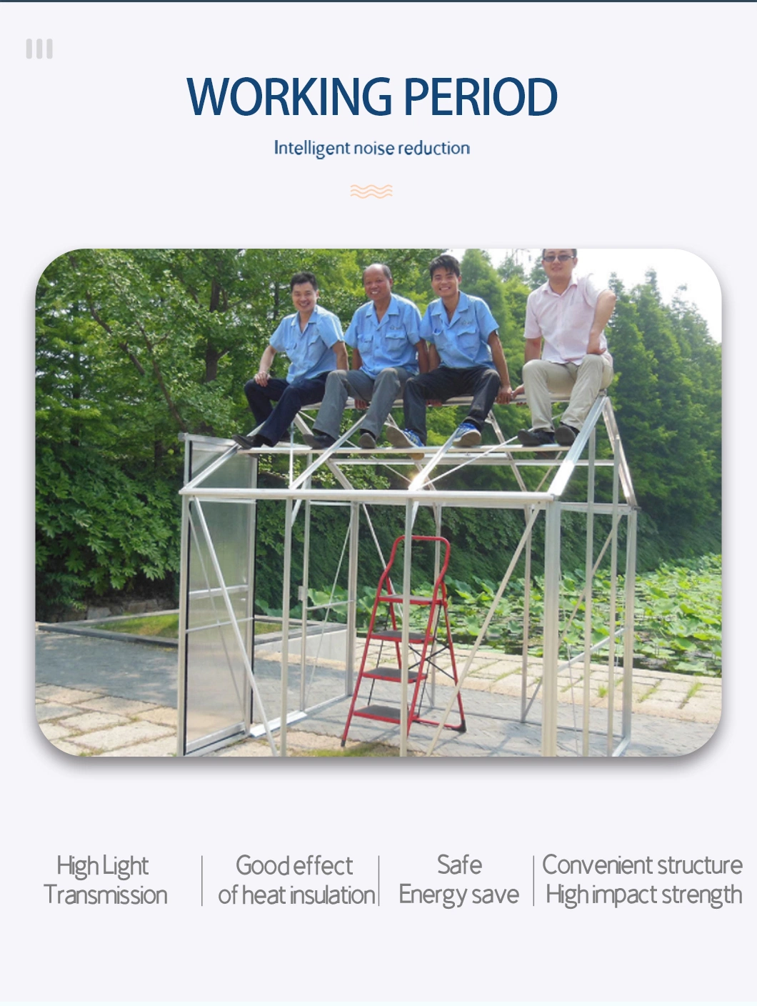 High Quality Greenhouse Panel Greenhouse (G series greenhouse)