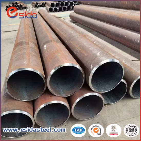 ASTM A36 A53 A192 Q235 Q235B 1045 4130 Sch40 10 mm 60 mm 熱間圧延溶接またはシームレスな長方形の丸い炭素鋼管、石油およびガスのパイプライン建設用